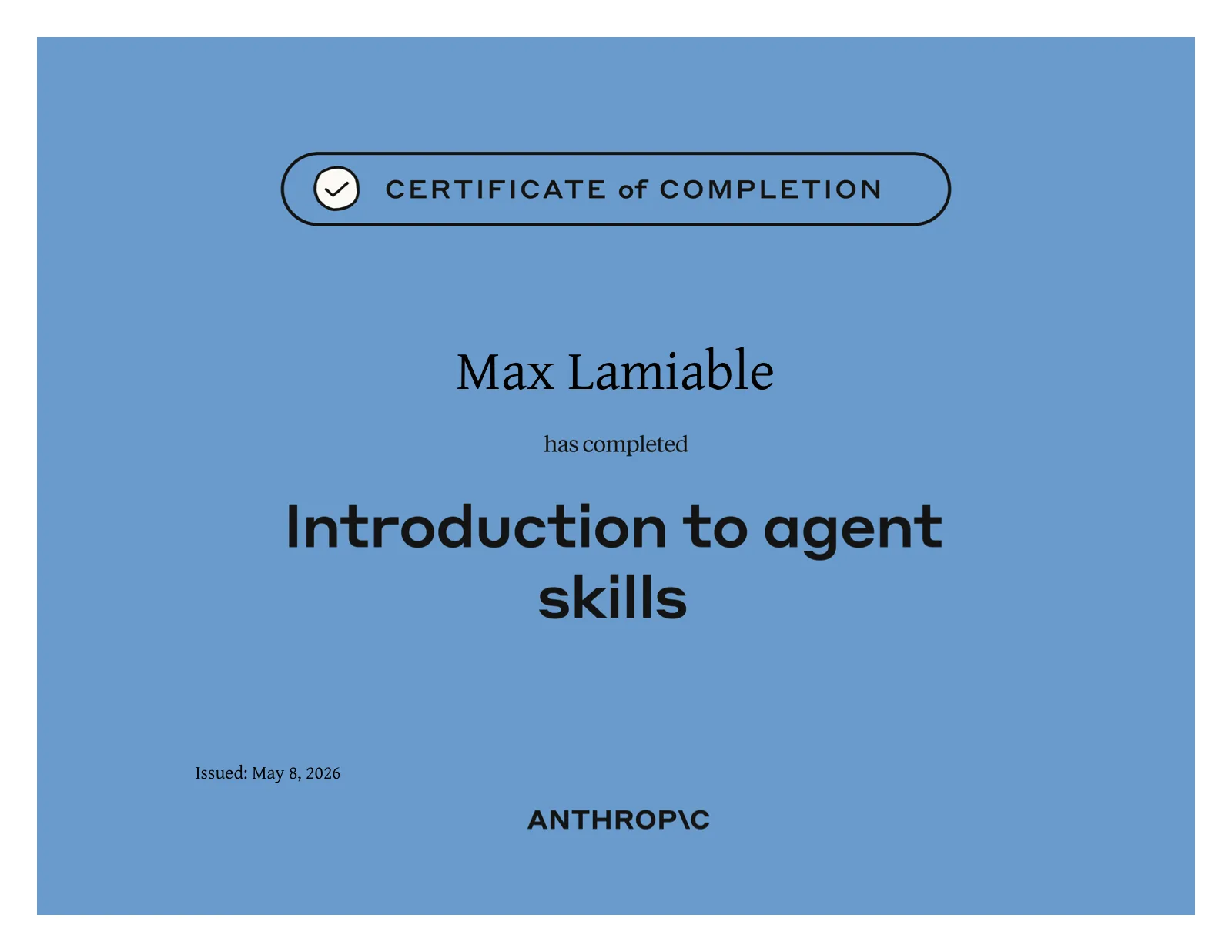 Agent Skills, Anthropic